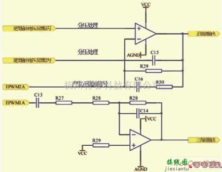 正弦信号产生中的三角波和正弦波的产生电路图  第1张