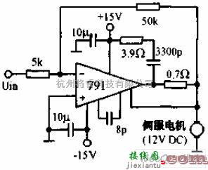 电机控制专区中的12V直流电机驱动电流电路图  第1张