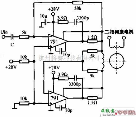 综合电路中的44V交流驱动电路图  第1张