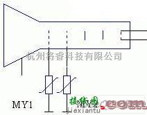 光电显示中的显像管过压保护电路图  第1张