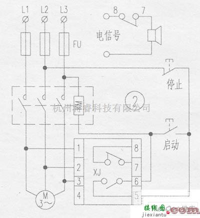 保护电路中的电机相位断相保护器电路图  第2张