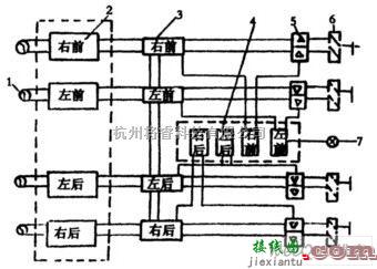 安凯牌大客车ABS/ASR电路图  第1张