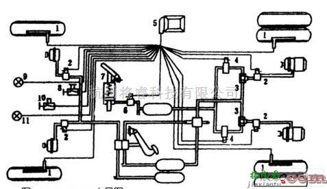 安凯牌大客车ABS/ASR电路图  第2张