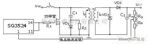 综合电路中的高压变压器驱动电路图  第1张