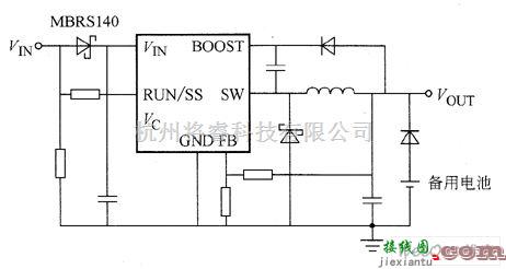 保护电路中的具有短路或输入反接保护、只能在有输入电压时工作的电路图  第1张