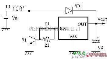 电源电路中的低功耗单电池供电升压电路图  第2张