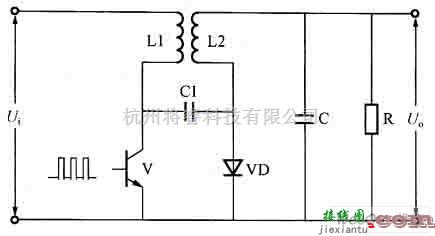 信号产生器中的电感耦合的CUK功率变换电路图  第1张