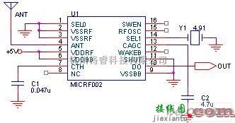 遥控电路（综合)中的高频遥控电路设计电路图  第3张