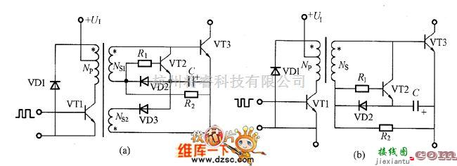 综合电路中的窄脉冲驱动的电路图  第1张