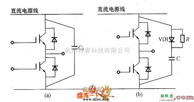 综合电路中的IGBT的吸收电路图  第1张