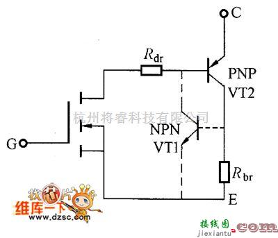 综合电路中的ICBT内部等效电路图  第1张