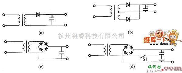 综合电路中的电容输入型整流电路图  第1张