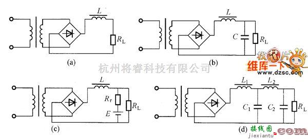 滤波器电路中的电感滤波电路图  第1张