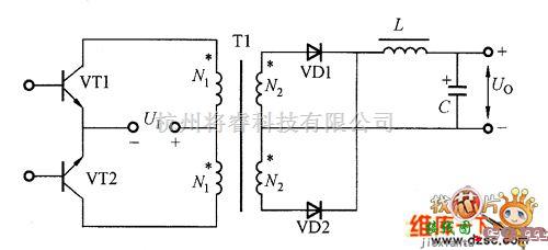 电源电路中的开关稳压电源功率转换电路图  第1张