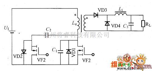 电源电路中的部分谐振变换器电路图  第1张