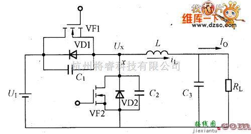 综合电路中的电感换流电路图  第1张