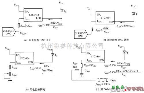 LED电路中的LT3543驱动白光LED电路图  第2张