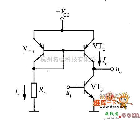 仪表放大器中的有源负载差动放大电路图  第1张