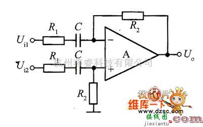 综合电路中的差动型的微分电路图  第1张