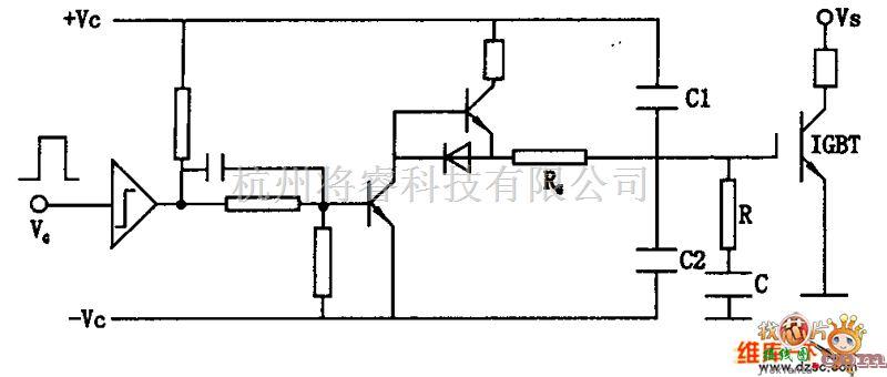 电源电路中的正负偏压的直接驱动电路图  第1张