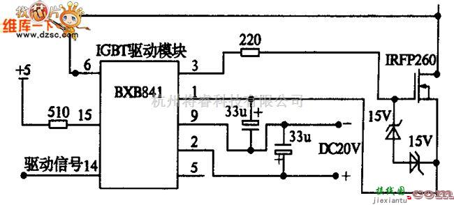 综合电路中的MOS开关管驱动电路图  第1张