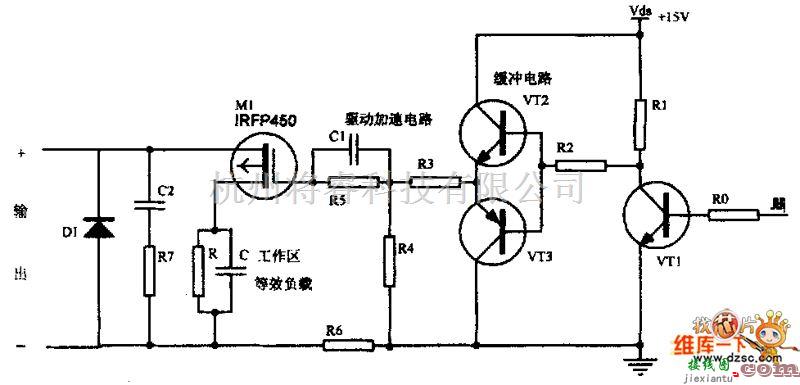 开关电路中的电子开关及驱动电路图  第1张