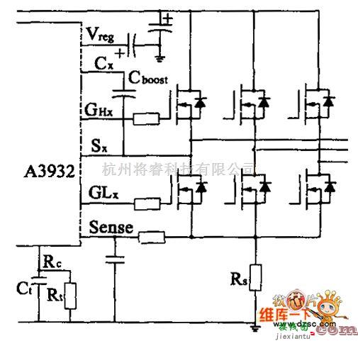 综合电路中的功率器件的驱动电路图  第1张