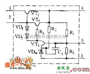 开关稳压电源中的STR5312系列开关电源厚膜电路图  第1张