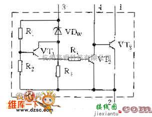 开关稳压电源中的STR440系列开关电源厚膜电路图  第1张