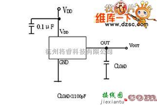 传感器电路中的接电容负载的电路图二（cload >1100pf）  第1张