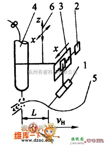 传感器电路中的跟踪装置机构示意电路图  第1张