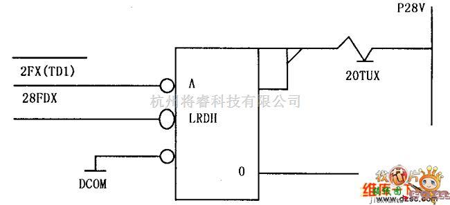 综合电路中的20TU电磁阀驱动电路图  第1张