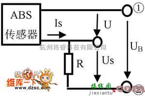 传感器电路中的ABS传感器电路图  第1张