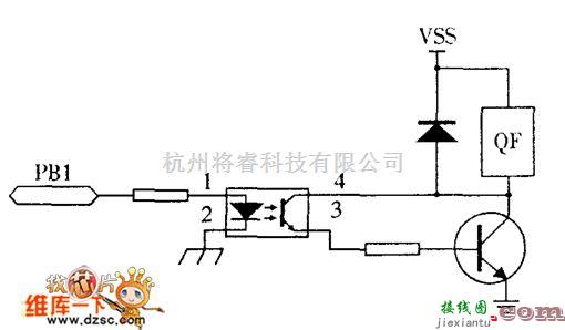 综合电路中的电磁气阀驱动电路图  第1张