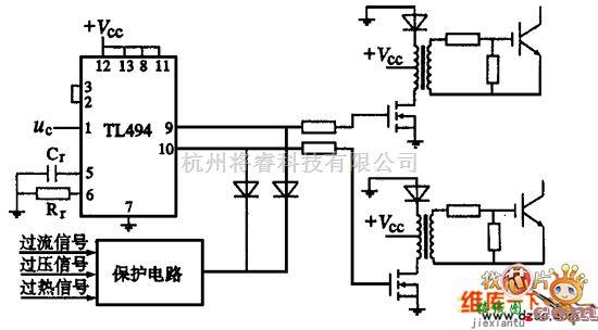 电机控制专区中的大功率IGBT高频逆变电焊机电路图  第1张