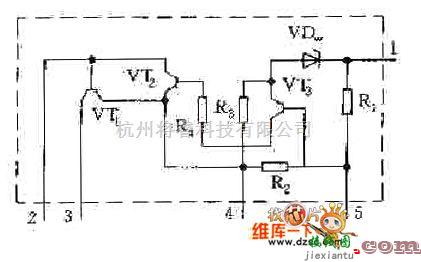 开关稳压电源中的STR40090系列开关电源厚膜电路图  第1张