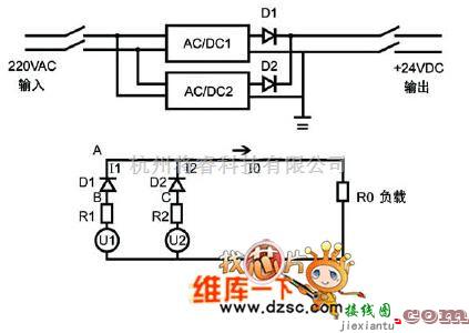 仪器仪表中的传统电源系统电路图  第1张