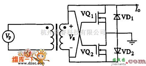 综合电路中的同步整流驱动电路图  第1张