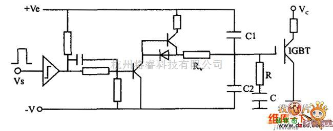 综合电路中的有正负偏压的直接驱动电路图  第1张