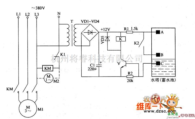 供水中的农用自动供水器电路图（十一）  第1张