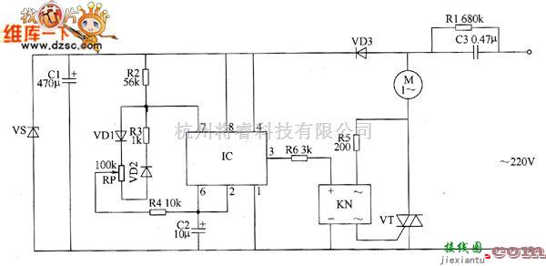 电机控制专区中的电动机电子调速控制器电路图六  第1张