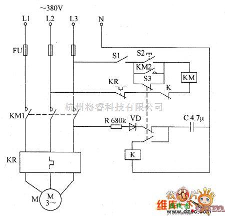 综合中的织布机节电控制器电路图六  第1张