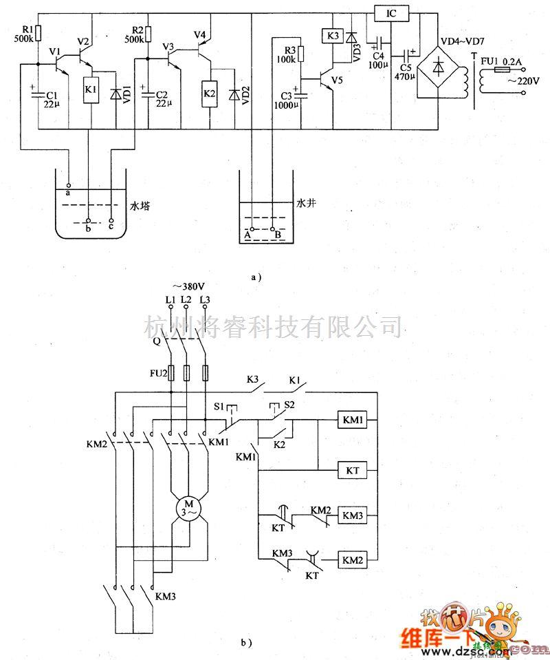 供水中的农用自动供水器电路图（五）  第1张