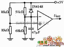 综合电路中的改进型比较器复位电路图  第1张