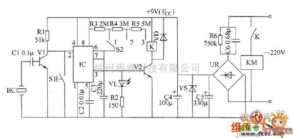 定时控制中的定时控制器电路图四  第1张