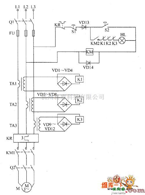 电机控制专区中的电动机保护器电路图六  第1张