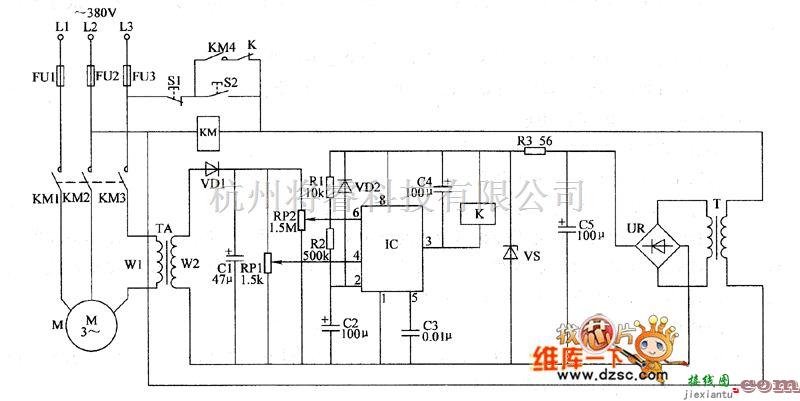 电动机中的电动机多功能保护器电路图（二）  第1张