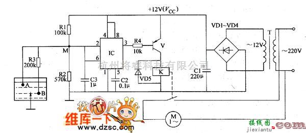 供水中的农用自动供水器电路图（十三）  第1张