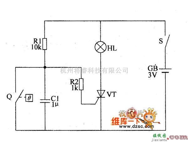 防霜中的农作物自动防霜控制器电路图（二）  第1张