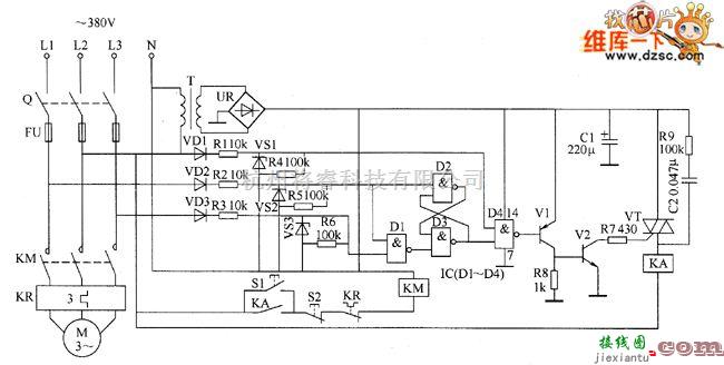 电机控制专区中的电动机保护器电路图十三  第1张